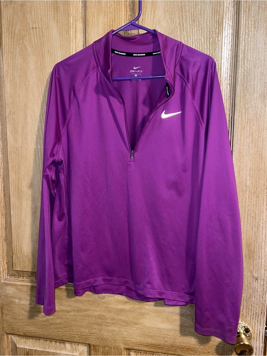 Nike Tops - Nike Dri-FIT Purple 1/4 Zip Pullover. 1X